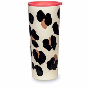 Kate Spade New York Cute Stainless Steel Mug, 24 Ounce Travel Tumbler